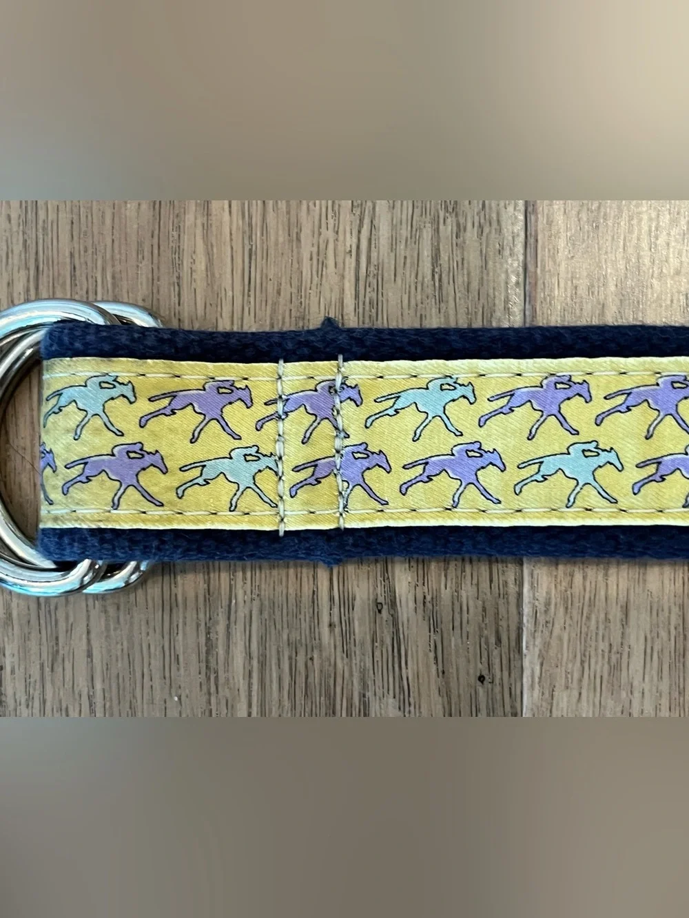 Vineyard Vines Jockey and Horse Print Belt